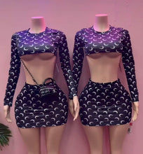 Load image into Gallery viewer, Marine Hottie 2 Piece Skirt Set

