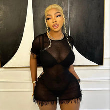 Load image into Gallery viewer, “Sadè” Tassle Dress
