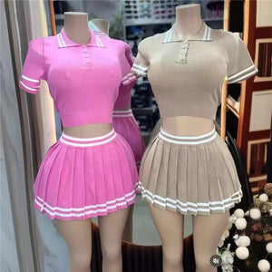 “Girls Club”Skirt Set 🎀