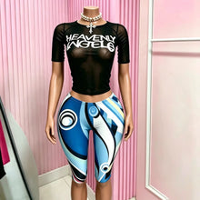 Load image into Gallery viewer, “Barbie Illusion” Two Piece Capri Set
