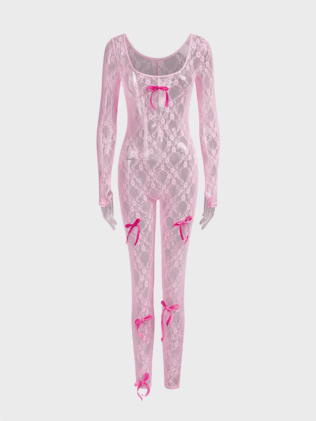 “BabyDoll” lace bodysuit🎀 - Certified Barb Collection