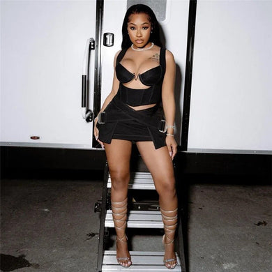 “Baddie”Skirt Set - Certified Barb Collection