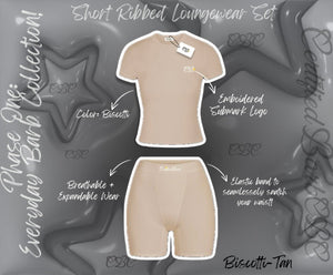 “BISCOTTI TAN”Short Rib Set - Certified Barb Collection