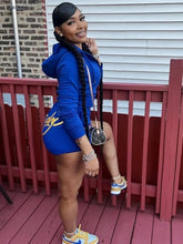 Load image into Gallery viewer, Blue Hardy Girl Short Set - Certified Barb Collection
