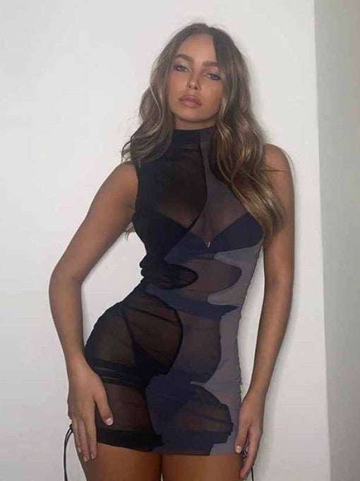 “Mixed Emotions” Dress